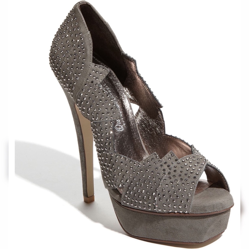 Jeffrey Campbell Grey Turner Pumps